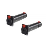 블랙 납땜 없는 TS TRS 0.6cm1/4인치 잠금 잭 - 페달보드 기타 페달 보드 플러그 2팩 460017 : 시어도르kim