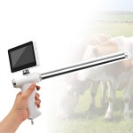 프레시테크 동물 인공수정 도구 카메라가 장착된 시각 수정 총 수의학 및 농장용 회전 스크린(소) Cow : Darius001