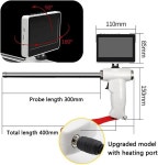개/양/돼지/소/말용 인공수정 키트 동물 사육 장치 시각 내시경 가정용 수정 농장 및 목장용 5MP 카메라 회전식 스크린(소/말) Cow/Horse... 