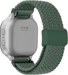 SimpleThings 편조 밴드 Gabb Watch 3e 3 2 1 대응 소로루프 신축성 워치밴드 조절 가능한 이지 백클 포함 남자 여자 green... 