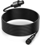 13.12피트 스마트 실외 스트링 조명 연장 코드 4m 전원 케이블 3핀 플러그 포함 Go-ve 2개 H7039 H7038 H7037 : 고메이드딜