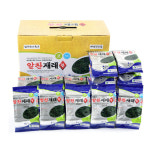 한국알찬 대천김 선물세트 10호 비디펌 신바이오틱스 식탁김 9절 24매 20봉 : 한국알찬대천김