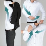 아틀리에 365 atml-set-1174 at 남성용 긴팔 니트 셔츠 무쇠 주름 방지 비즈니스 캐주얼 폴로 Neck circumference 39 BD-02... 