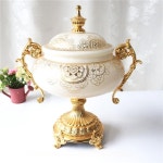 도자기오르골 새 오브제 크리스마스 인테리어 뮤직 거실 엔틱 피규어 아날로그 대형 : 르베글로벌