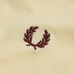 FRED PERRY 프레드페리 여성용 메쉬 커프 피케 티셔츠 G2167 : 보더플로우