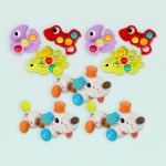 영유아 푸쉬팝 손끝자극 감각놀이 교구세트 소근육발달 교육완구 돌봄센터 : 제제 마켓