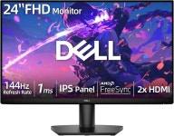 모니터 IPS 컴퓨터 디스플레이 144Hz 주사율 1ms MPRT 원활한 게임을 위한 AMD 프리싱크 듀얼 HDMI 틸트 24 Black-Tilt : 헬로젠팩토리