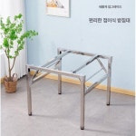 튼튼한 작업대 프레임 터프팅 직조 대형 액자 틀 우드틀 80x80x72 두꺼운형 : 숲속슈퍼