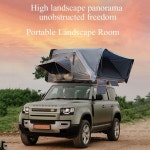 트레일러 및 오버랜드 경량 카라반을 위한 HYQHYX 하드 쉘 루프탑 텐트 다목적 자동차 내구성 있는 찢어짐 방지 방수 캐노피 : 헬로젠팩토리