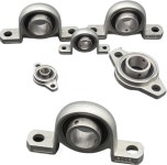 IROHOGCL 1PCS 아연 합금 베개 블록 플랜지 베어링 보어 8/10/12/15/17/20/25/30/35mm KFL08 KFL000 KFL001 KFL08 - 8mm : trenvy