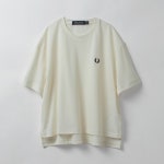 FRED PERRY 프레드페리 G9184 피케 티셔츠 박스핏 여성용 상의 반팔 로고 면 코튼 : 레어바이브