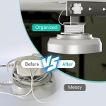 마이큐 체임벌린 스마트 차고 제어용 마운팅 브래킷(MYQ-G0401-ES) 드릴링 없음 손상 없는 설치 코드 관리자 설계 다중 각도 조정 브래킷(허브... 