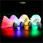 LED 야광 배드민턴공 4개입 밤운동 야간 배드민턴 셔틀콕 : 가온HOUSE