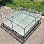 배수 밸브가 있는 수족관 수영장 양식용 물탱크 수조 강철 프레임 다기능 PVC 캔버스 임시 어항 투명 시야 창 및 접이식 코이 연못... 