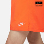 나이키 NIKE 클럽 플리스 남성 플로우 쇼츠 세이프티 오렌지/화이트 FV5662-819 : 브랜드 정품 공홈 아울렛