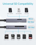0 카드 리더 USB 3.0 2개 데스크탑 PC/미니 PC/노트북/태블릿용 메모리 Micro SDXC SDHC MMC RS-MMC SDCS-II 및 UHS-I : 디올레아