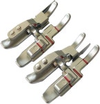 CKPSMS 브랜드 - 1SET #820541096+820542096 스냅 인 디치 및 PFAFF 1051 1071 1150 1151+와 호환/교체 가능한 1/4인치 엣지 가이드... 
