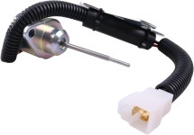 Demfec Shut off Solenoid Valve Compatible with Kubota Excavator KX41 KX41-3 KX016 KX018 U15 U17 : 토리마켓89