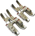 CKPSMS 브랜드 - 1SET #820541096+820542096 스냅 인 디치 및 PFAFF 1051 1071 1150 1151+와 호환/교체 가능한 1/4인치 엣지 가이드... 