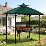 파고라 야외정자 원형 농장 옥상 빌라 조립식 원두막 카키 여러 명 : 직구행2