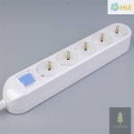 행운샵 국산 메인스위치 멀티탭 5구 3m 5세트 멀티텝 멀티콘센트 이동형멀티콘센트 : 행운군샵