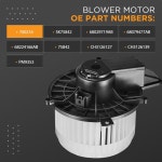 HVAC 블로어 모터 700216과 호환되는 닷지 듀랑고 호환 지프... 히터 AC 팬 PM9353 68029719AB 68079477AB 6824166AB 700216 : 모노.브릭
