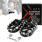 JFG RACING Dirt Bike Foot Pegs Dirtbike Pedal Footpegs for KX250F 06-18/KX250 19-22/KX450F : 셀렉온s