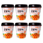 요뽀끼 할랄 로제 떡볶이 120g x 6개 : 바힌