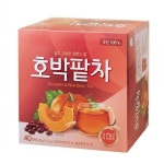 BENEPISYO Roasted Pumpkin & Red Bean Tea Bags, Caffeine-Free Korean Traditional Herbal Tea for Daily : 유진20