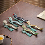 오컬트 소품 펜타그램 마법진 장식 인테리어 루이 라인 인센스 인서트 크리에이티브 홈 아로마테라피 베이스 디자인 티 테이블 미니 버너... 