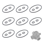 Jandy NeverLube 4715 펜테어 헤이워드 PSV 다이버터 밸브와 호환되는 51016200 및 192039 오링 교체 8세트 1132 R0487100 PSXVZ2A를... 