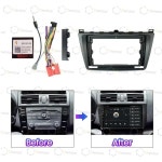 Ownice 9 for Mazda 6 2 3 GH 2008 - 2012 차량용 라디오 메인 프레임 베젤 키트 대시 보드 단일 케이블 Canbus 패널 완료 F9506 : 담은... 