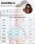 앤지오멜로 하이웨이스트 비키니 여성용 세트 투피스 배 조절 수영복 적당한 반바지 청소년용 Neon Blue Bikini Small : 로드바이어 스토어