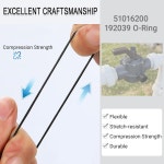 Jandy NeverLube 4715 펜테어 헤이워드 PSV 다이버터 밸브와 호환되는 51016200 및 192039 오링 교체 8세트 1132 R0487100 PSXVZ2A를... 