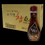 고기엔참소스 300g 20개 1박스 삼겹살 간장 돈까스소스 파채 샤브샤브 양념 : 미그루 스토어
