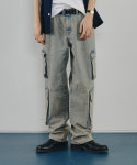 모덴아르더 포쉐트 카고 데님 팬츠 (연청) MM4SDPWD-103LB : SindMill