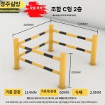 소화전 양문형 소화전함 장비 캐비닛 옥외 살수 안전 보관함 : 파란여름