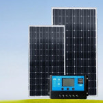 고효율 패널 태양광 발전기 판넬 솔라 소형 200W 18V 50W 1m 연장 케이블 : 픽루트12