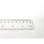 눈금자 20cm 투명 : 콜드바틀 리테일
