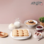 사임당 한입의 달콤한 행복 팥빙크림 우유 인절미 (6개입) : 바이티존
