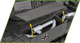 COBI 역사 컬렉션 제2차 세계대전 판저캠프바겐 II Ausf. F 탱크 빌딩 세트 813개 : 라엘로s