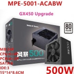 쿨러 마스터 500 RTX2060 660 80 플러스 음소거 전원 공급 장치 500W MPE500ACABW용 PSU : 노바코아