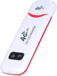 여행자 화이트 EU 버전(EU 버전)을 위한 150Mbps DL 50Mbps UL의 빠른 인터넷을 Funien 4G LTE USB 모뎀 무선 라우터 Red EU Version... 