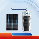 태양광 패널 모듈 야외 발전기 캠핑카 플렉시블 가정 18W : 커머스폭스