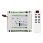 리모컨 RF 간편한 설치 안정적인 성능을 갖춘 8채널 릴레이 8CH 10A DC 12V-36V 램프 제어 무선 스위치 모듈 : 대원직구