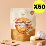 잇츠베러 베이글칩 갈릭버터 과자 간식 대량 50g X 50 : 비엔에스토어