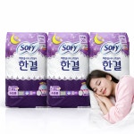 쏘피 한결 안심숙면 420 슈퍼롱 소피 날개형 생리대 42cm 60개입 샘없는 빠른흡수 : 메르피나