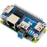 이더넷USB 허브 HAT 확장 보드 라즈베리 파이 54B3B3B2B제로파이 제로 W파이 2W용 RJ45 10100M 이더넷 포트RTL8152B 칩 기반와 세 개의... 