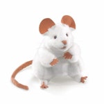 더블요 고급 손인형 하얀 쥐 인형극놀이 손가락인형극 : 더부르