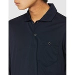 CO-COS 긴팔 폴로셔츠 MAXDRY Air UV 경량 네이비 G1638 3L : yurdi